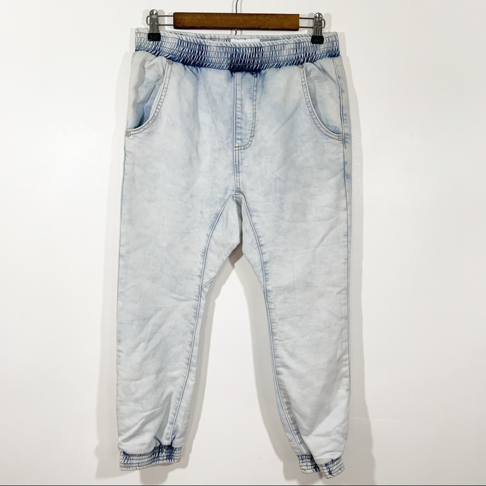 ONE Teaspoon Falcons sport Jean joggers drop rise